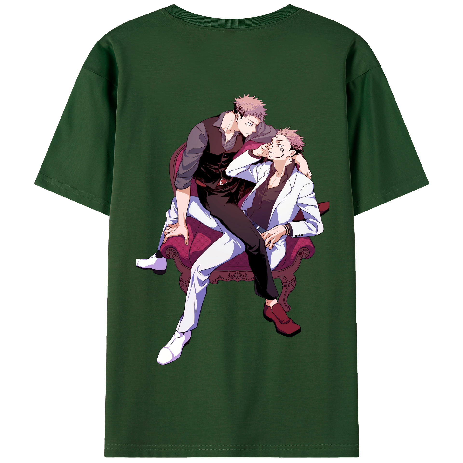 （画像用） 呪術廻戦 Jujutsu Kaisen 綿100％半袖Tシャツ（背面プリント）